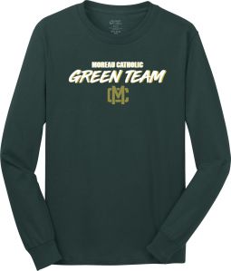 Port & Company - Long Sleeve Core Cotton Tee, Green